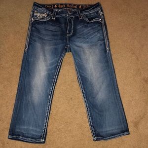 ROCK REVIVAL PRIYA EASY STRETCH CROPPED JEAN